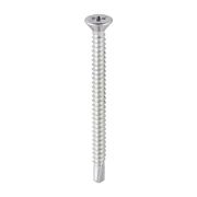 TIMCO Window Fabrication Screws Countersunk PH Self-Tapping Self-Drilling Point Zinc - 4.8 x 60