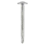 TIMCO Baypole Screws Wafer Flange PH Self-Drilling Point Zinc - 4.8 x 40