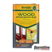 Barrettine Wood Preserver Light Brown - 5L