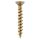 TIMCO Window Fabrication Screws Countersunk with Ribs PH Single Thread Gimlet Point Yellow - 4.3 x 20